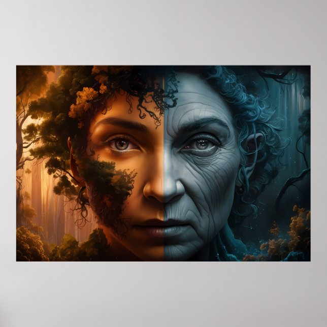 Ewiger Kontrast: Wo die Jugend das Alter erreicht Poster (Vorne)