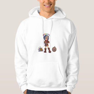 Ewiger Reisender: Bestickte Cele Hoodie