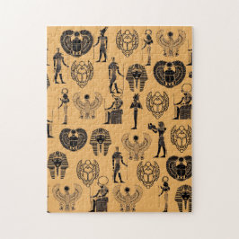 Ewiger Sand: Ägyptische Antiqueleganz für die Zeit Puzzle