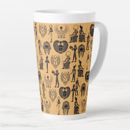 Ewiger Sand: Ägyptische Antiquitäten-Eleganz für d Milchtasse