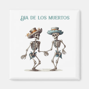 Ewiger Tanz Dia de los Muertos Calaveras Magnet