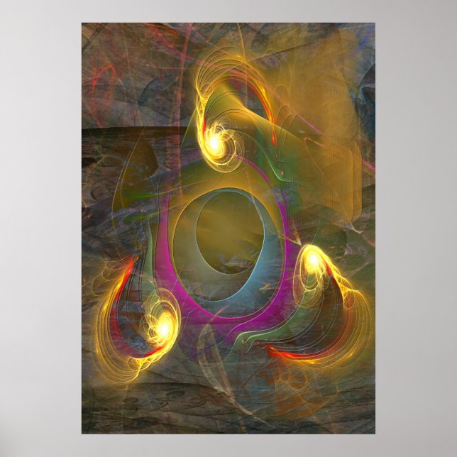 Ewiges Dreieck Poster (Vorne)