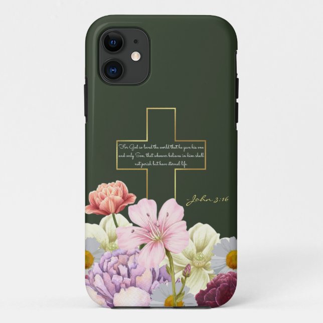 Ewiges Glück: Pastellfarbene Christliche Telefonze Case-Mate iPhone Hülle (Rückseite)