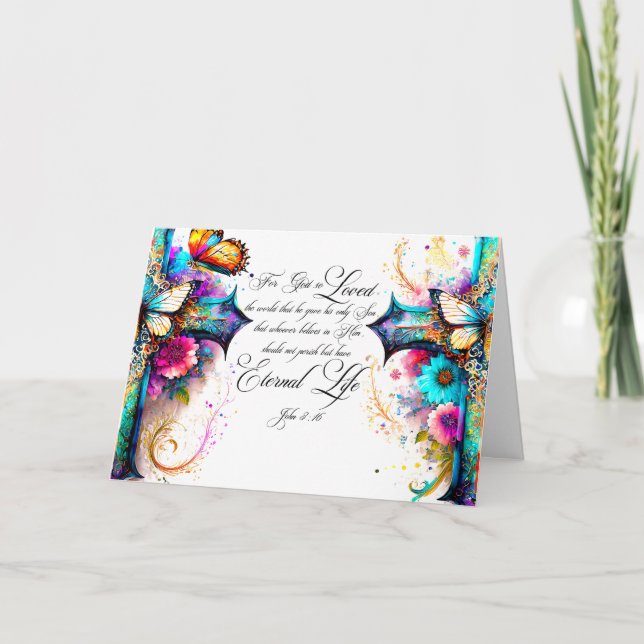 Ewiges Leben Karte (Vorderseite)