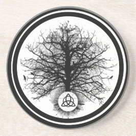 Ewiges Leben Sandstein Untersetzer