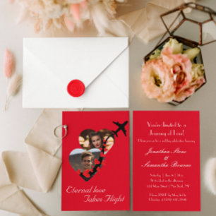 Ewiges Liebespaar, Foto, Romantisch, Hochzeit Einladung