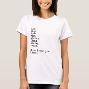 Ewiges Night Shift Role Call Shirt