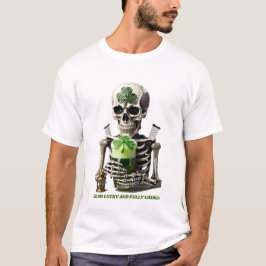 Ewiges Stout-Skelett-Grafik-T-Shirt | Schalkhaft T-Shirt