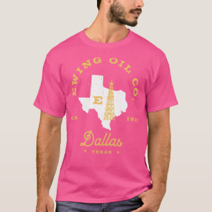 Ewing Oil Co Dallas Texas Est 1930 T-Shirt