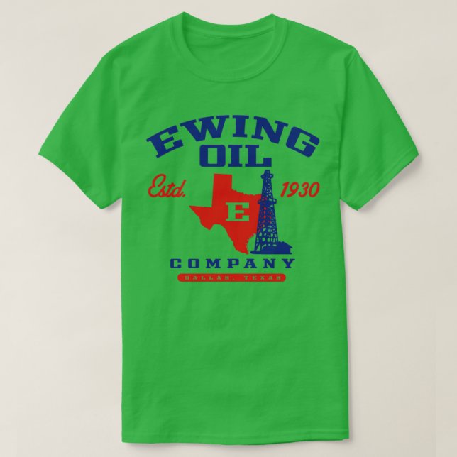 Ewing Oil Company T-Shirt (Design vorne)
