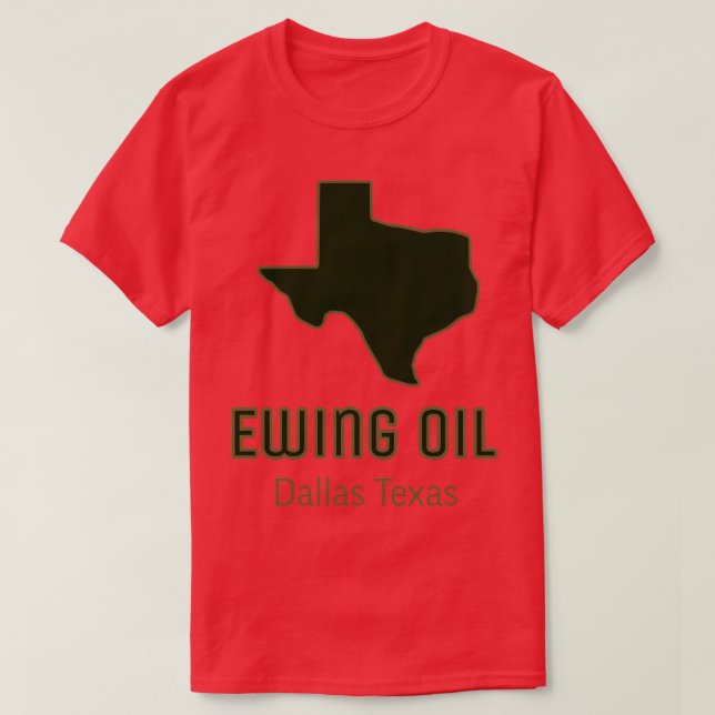 Ewing Oil Company TShirt 4 (Design vorne)