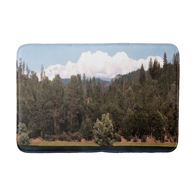 Ewing Reservoir im Frühjahr....... Badematte (Vorderseite)