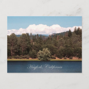 Ewing Reservoir im Frühling... Postkarte