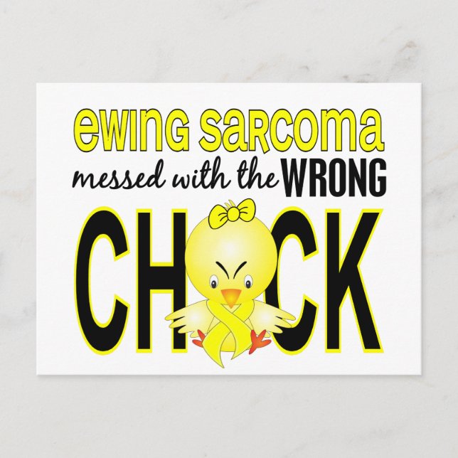 Ewing Sarcoma mit falschem Schwanz Postkarte (Vorderseite)