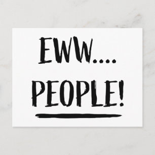 Eww People Postkarte