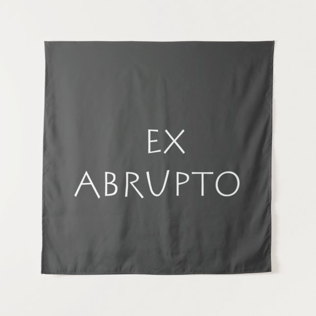 Ex abrupto wandteppich (Vorderseite)