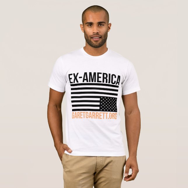 Ex-Amerika wandelte 2 um T-Shirt (Vorne ganz)
