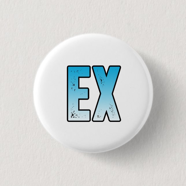 ex Ehefrau ex Ehemann Button (Vorderseite)