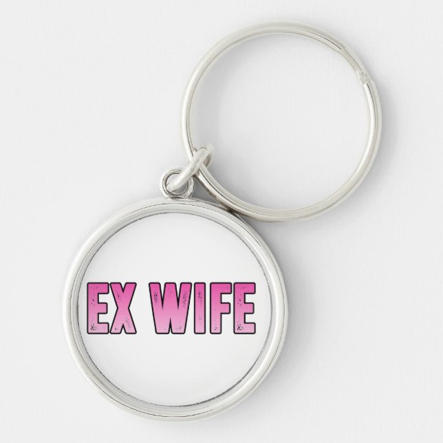 ex Ehefrau ex Ehemann Schlüsselanhänger (Vorne)