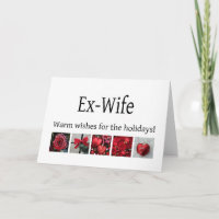 Ex-Ehefrau-Weihnachtskarte
