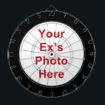 Ex Foto Dartscheibe<br><div class="desc">Setzen Sie Ihre ex Fotografie auf einen Dartboard,  oder niemand sind Sie in zu vernarrt! Ex: Ehefrau,  Freundin,  Chef,  Freund,  Schwiegermutter,  Freund,  Ehemann,  etc.</div>