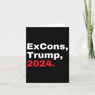 Ex-Häftlinge Trump 2024 Trump Vance  Karte