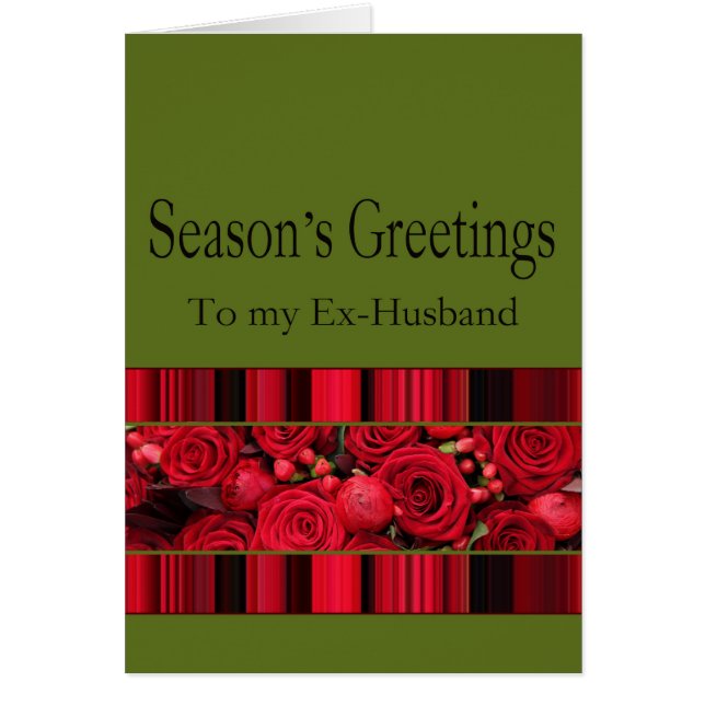 Ex-Husband Frohe Weihnachten (Vorne)