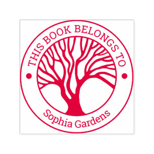 Ex Libris - Baum des Lebens 02 Permastempel