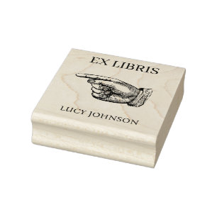 EX LIBRIS Bücherstempel   Personalisiert Gummistempel