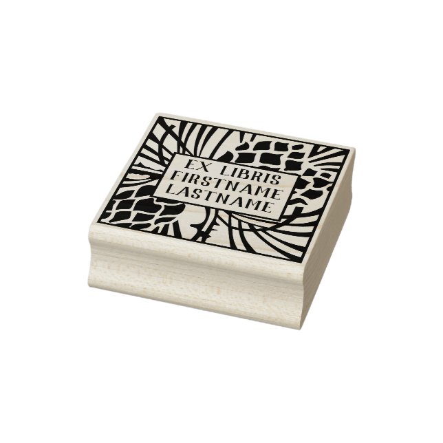 Ex Libris Buchzeichen Gummistempel (Stempel)