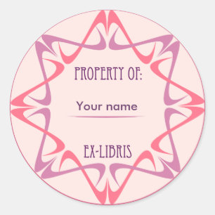 Ex-libris Sticker no 8c