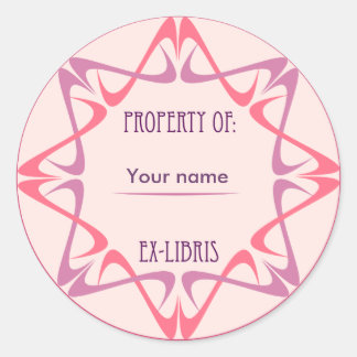 Ex-libris Sticker no 8c