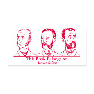 Ex Libris - Three Man v4 Permastempel