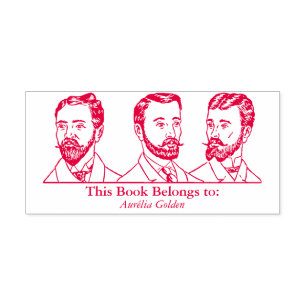 Ex Libris - Three Man v5 Permastempel