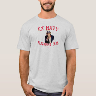 Ex-Marine-Elefantensiegel HG T-Shirt