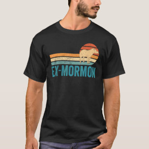 Ex Mormon Tapir Pferd LDS Retro Exmo Ex-Mormon_2 T-Shirt