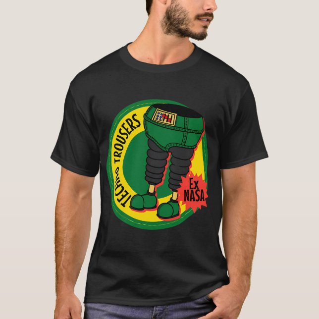 Ex Nasa Techno Hosen T-Shirt (Vorderseite)