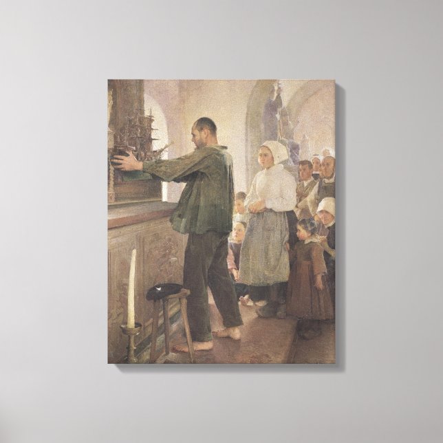 Ex Voto, 1898 Leinwanddruck (Vorderseite)