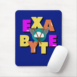Exabyte-Datenmesseinheit Mousepad