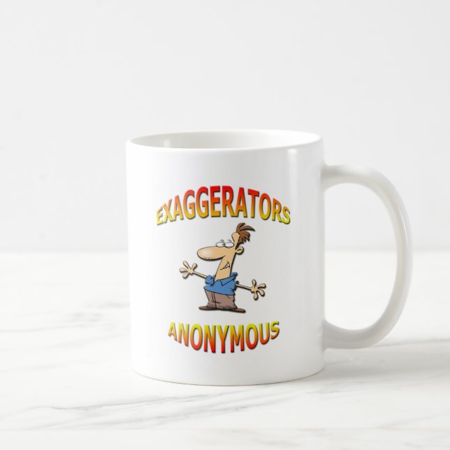 Exaggerators anonymer Swag Kaffeetasse (Rechts)