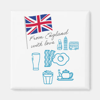 EXANGLIA (Blue + Grey) Magnet