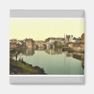 Exbridge, Exeter, England klassisches Photochrom Magnet