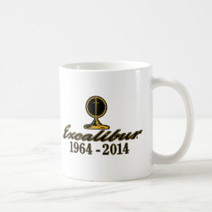 Excalibur 50. Jahrestags-Kaffee-Tasse 2 Tasse