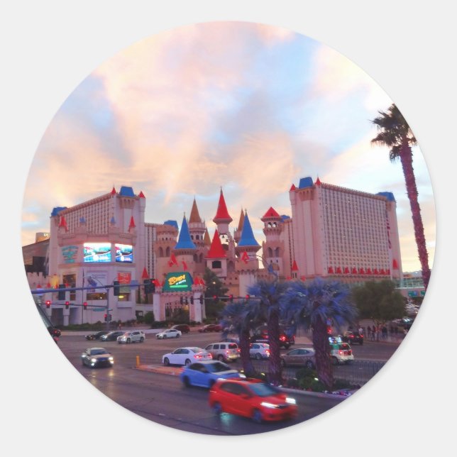 Excalibur Hotel #3-3 Stickers (Vorderseite)