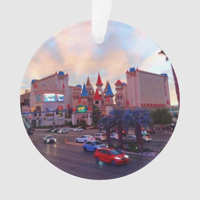 Excalibur Hotel #3 Ornament (Vorderseite)