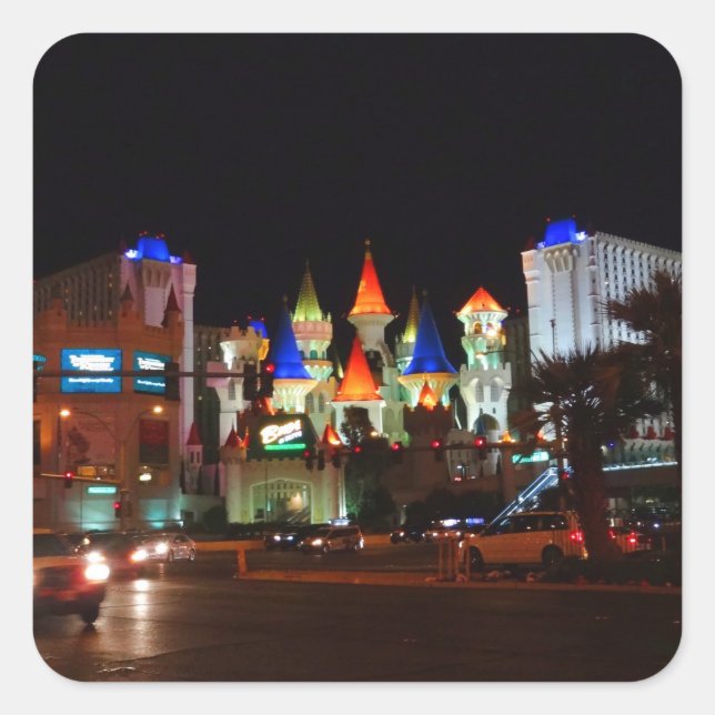 Excalibur Hotel #5 Stickers (Vorderseite)