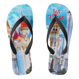 Excalibur Las Vegas Flip Flops