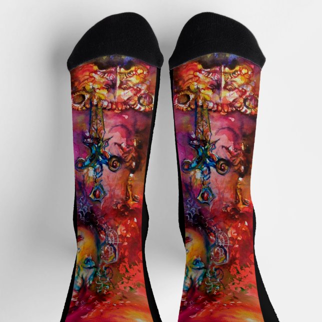 EXCALIBUR / Magic Sword Arthurian Legend Socken (Oben)