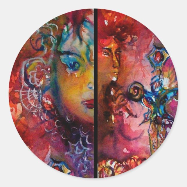 EXCALIBUR RUNDER AUFKLEBER (Vorderseite)