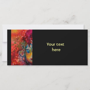 EXCALIBUR, schwarz, lila, rosa, blaue Fuchsie